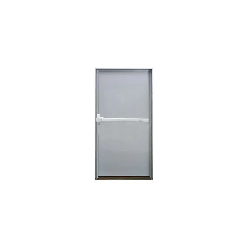 Puerta metálica galvanizada 4' 0" x 8' 0" / Resistente al fuego por 180 min / UL