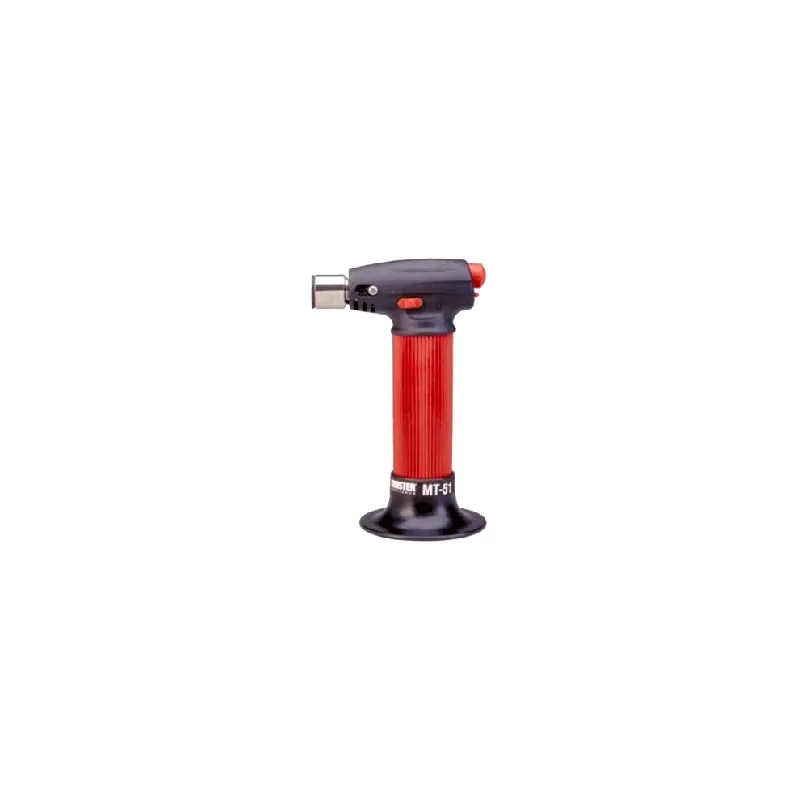 Micro Antorcha MASTER MT-51 de Gas Butano, auto-ignición, flama ajustable.