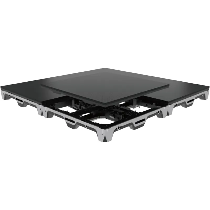 Pantalla LED MR / Para Instalación en Piso / Píxel Pitch 4.8 mm / GOB / Brillo 1000 nits / Frecuencia 7680 Hz / Protección IP65/IP54