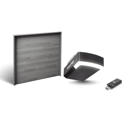 Kit Puerta de Garage 20x9 Pies / Insulada 43 mm / Motor FS1000M 1/2 HP / Interfaz WiFi ACCESSWIFI / Extensión de Riel / Incluye 3 Controles