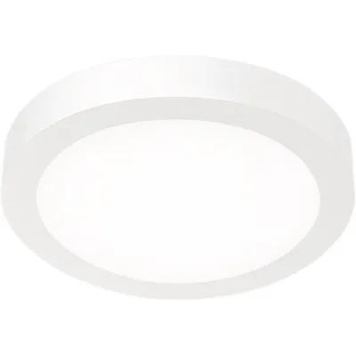 Luminaria LED Montaje Superficial de 4"/ 3CCT Conmutable 3000K-4000K-5000K / 90 CRI / 120 V Triac Regulable / Apto para lugares húmedos.