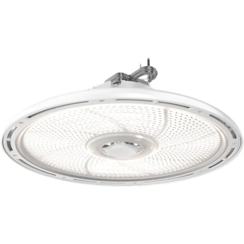 Luminaria Led Iluminación de gran altura / 24000-30000 Lumens / 3500K-5000K Conmutable / 0-10V Regulación de intensidad / IK10 Resistente a impactos / IP66 / UBICACION HUMEDA / NEMA 4X / Voltaje 120-347V