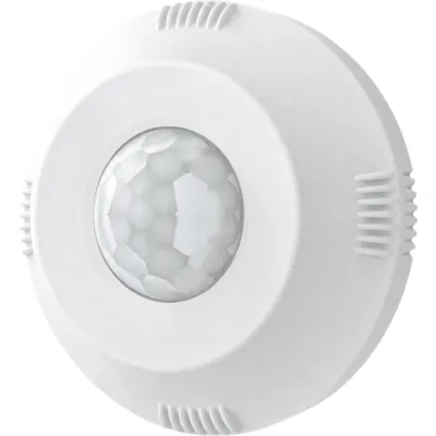Sensor de movimiento Industrial / Detección PIR y Fotocontrol / Altura 8-45 ft (2.4-13.7 m) / IP66 / Programación Remota IR / 12-24 VDC / 0-10 V.