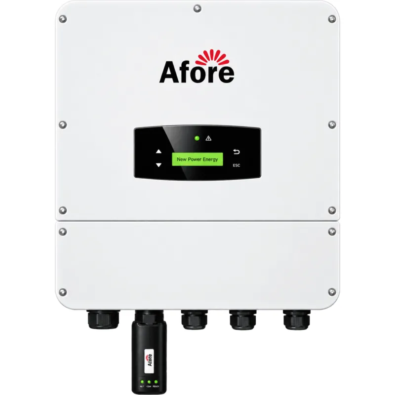 Inversor Híbrido Split Phase / 5.5 kVA / 220 Vca / 2 MPPT / Batería 80-495 V / WiFi / UPS