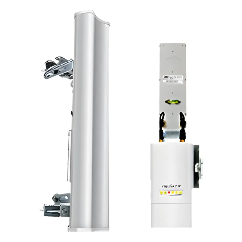 Antena sectorial para radio estaciones base airMAX Rocket-M9 de 120 grados cobertura horizontal, 900 MHz (902-928 MHz) de 13 dBi