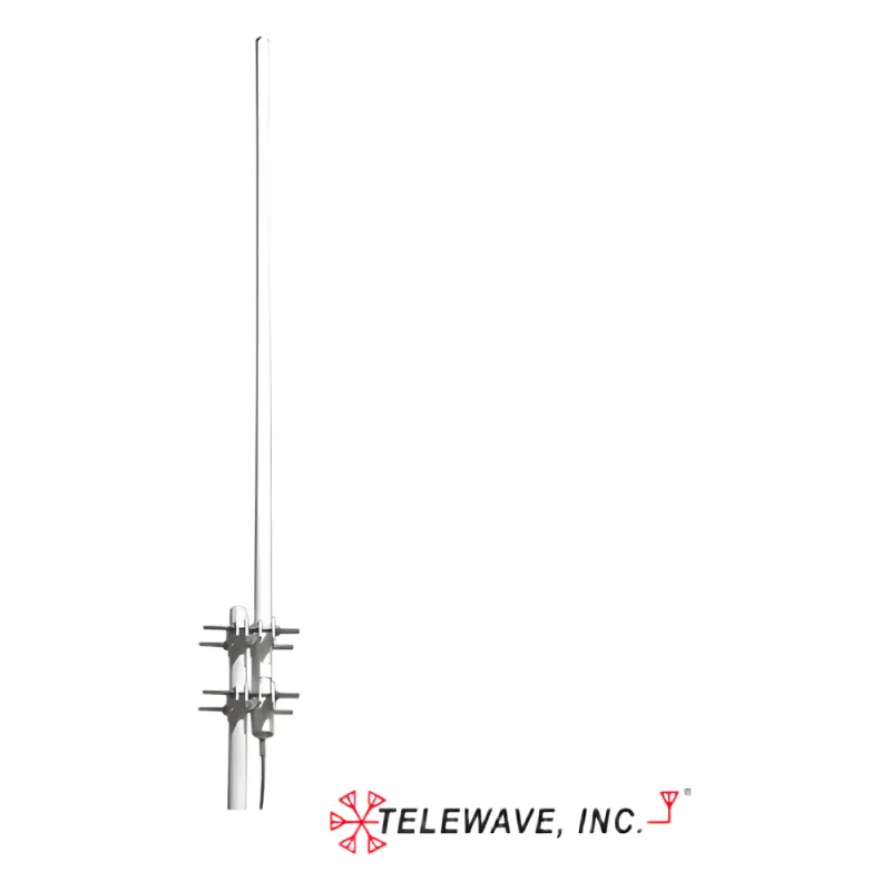 Antena Base Fibra de Vidrio, 440-470 MHz, 10 dB, 45 MHz de Ancho de Banda, 500 Watt, N Hembra.
