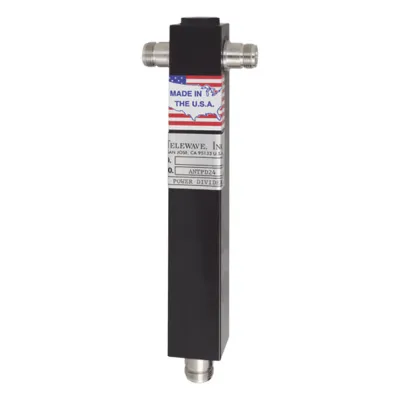 Divisor de Potencia de 2 Vías, 350-600 MHz, 500 W, Conectores N Hembra.