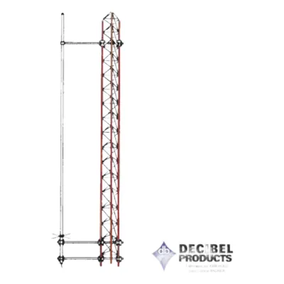 Montaje lateral para instalar antenas de fibra de vidrio ANDREW