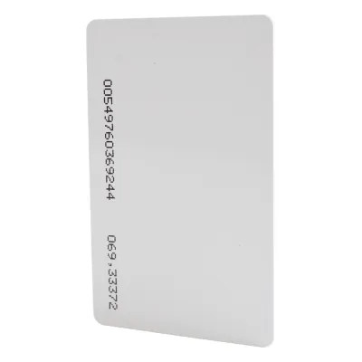 Tarjeta de Proximidad Estándar ISO Card (delgada). De las más alta calidad para Impresión