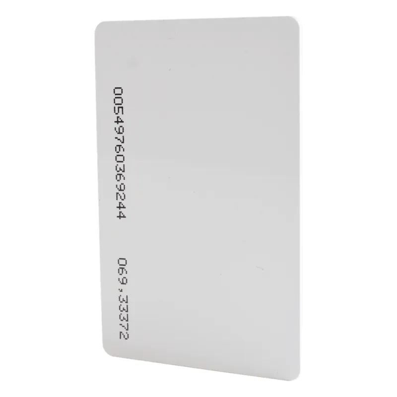 Tarjeta de Proximidad Estándar ISO Card (delgada). De las más alta calidad para Impresión