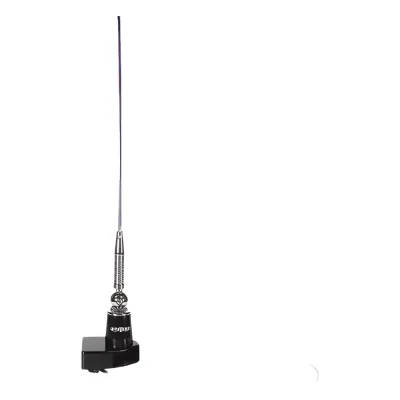 Antena Móvil VHF, Ajustable en Campo, Rango de Frecuencia 148 - 174 MHz.