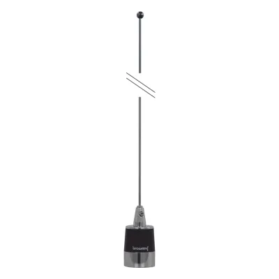 Antena Móvil VHF, Banda Baja, Rango de Frecuencia 144-174 MHz.