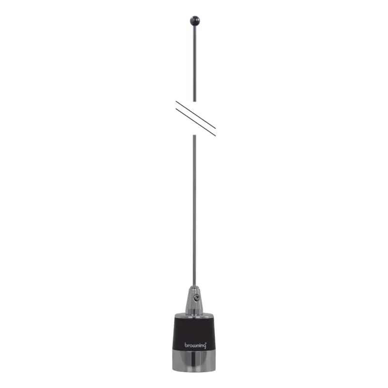 Antena Móvil VHF, Banda Baja, Rango de Frecuencia 144-174 MHz.