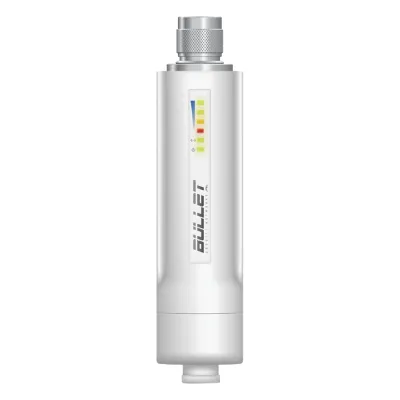 Radio airMAX Bullet-M2HP, hasta 100 Mbps, frecuencia de 2 GHz (2412 - 2472 GHz), No incluye adaptador PoE