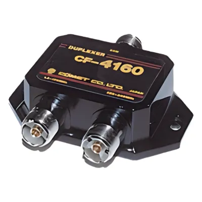 Duplexer Commet VHF / UHF, con Conectores UHF Hembra (SO-239).
