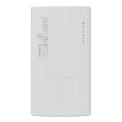 (PowerBox Pro) Router para exterior 5 puertos Gigabit, PoE Pasivo o 802.3af/at