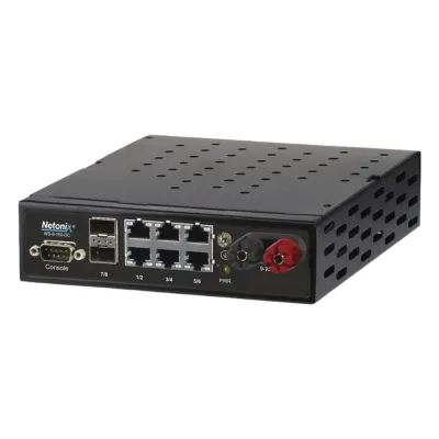 Switch WISP PoE pasivo Administrable de 8 puertos (6 PoE Gigabit + 2 SFP) entrada de 9-72 Vcc