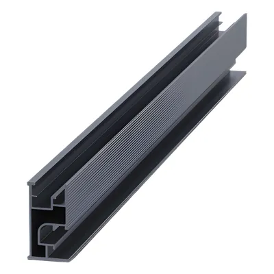 Riel 7 2100 mm aluminio anodizado