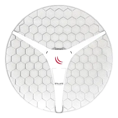 (LHG XL HP5) Cliente y PtP de Alta Potencia, Antena de Rejilla Mejorada de 27 dBi en 5GHz 802.11 a/n