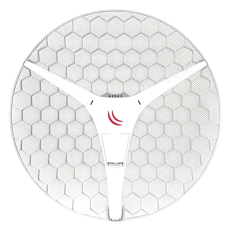 (LHG XL HP5) Cliente y PtP de Alta Potencia, Antena de Rejilla Mejorada de 27 dBi en 5GHz 802.11 a/n