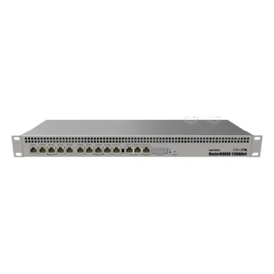 RB1100AHx4, CPU 4 Núcleos, 13 Puertos Gigabit Ethernet, 1 GB Memoria, Licencia Nivel 6