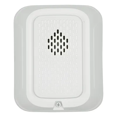 Sirena de pared para sistema de notificación de incendio, 12/24 Vcc automático, 88+ dB(A), Serie L