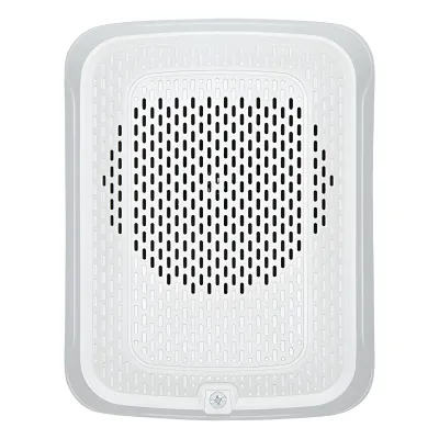 Bocina para Montaje en Pared, Color Blanco, Nuevo Diseño Moderno y Elegante y Menor Consumo de Corriente