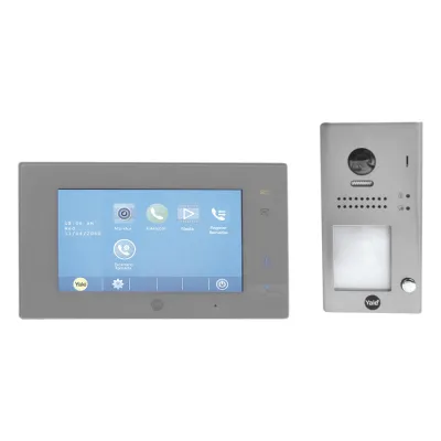 Kit de VideoPortero Manos libres: Frente de Calle y Monitor/ Hasta 16 Monitores / 2 Hilos