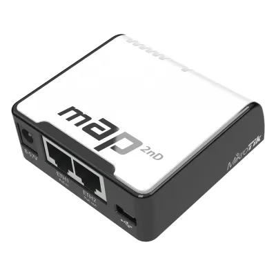 (mAP) 2 Puertos Fast Ethernet, 1 Puerto MicroUSB, WiFi 2.4 GHz 802.11 b/g/n