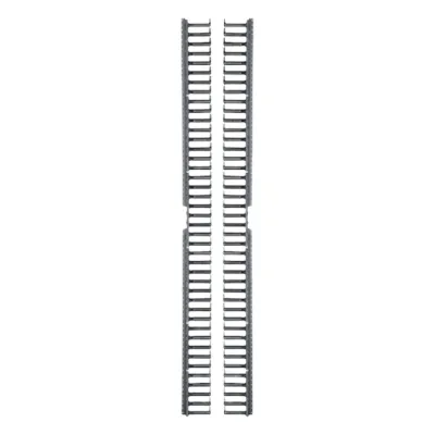 Kit de Soportes para Administración de Cable, Para Gabinetes Net-Verse de 800mm y 42UR, Color Negro