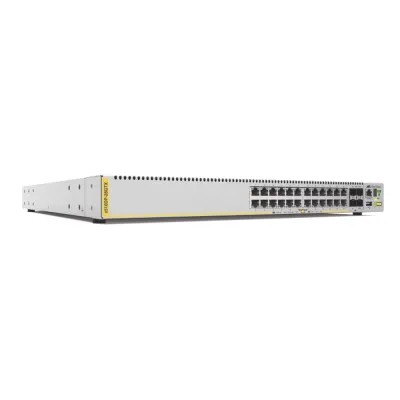 Switch Stackeable Capa 3, 24 ptos Gigabit, 4 ptos SFP+ 10G, Fuentes HOT SWAP