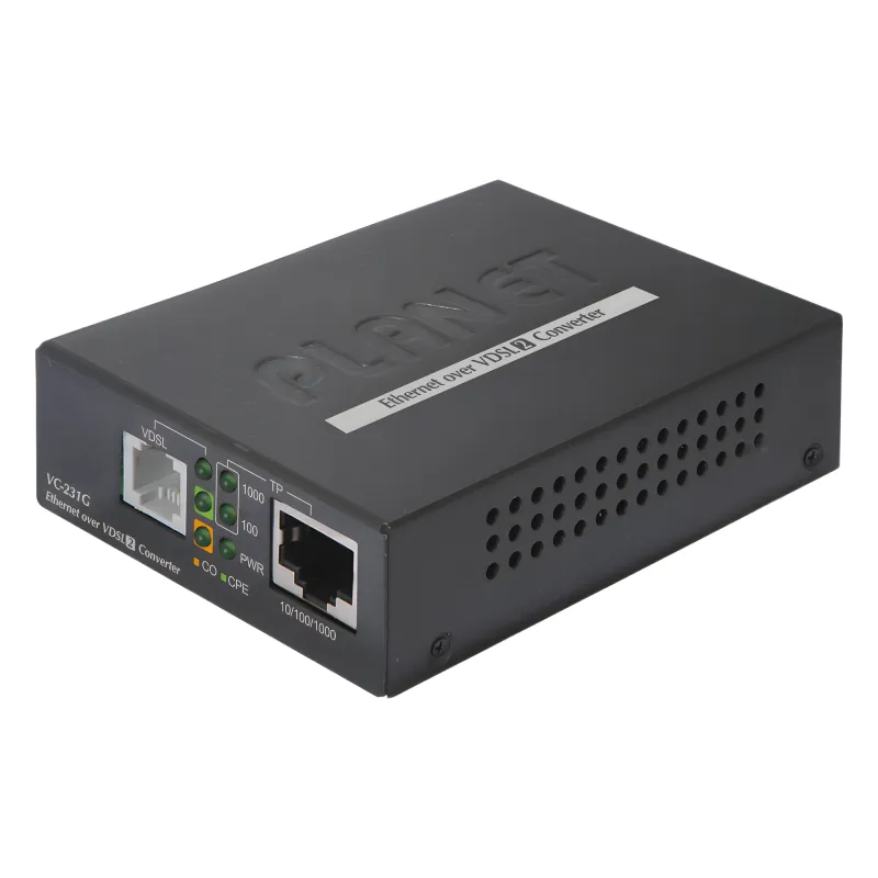 Convertidor de Medios Ethernet a Travez de VDSL2