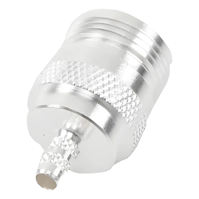 Conector N Hembra de anillo plegable para cables LP-195, LP-142, RG-142/U, LMR-195.
