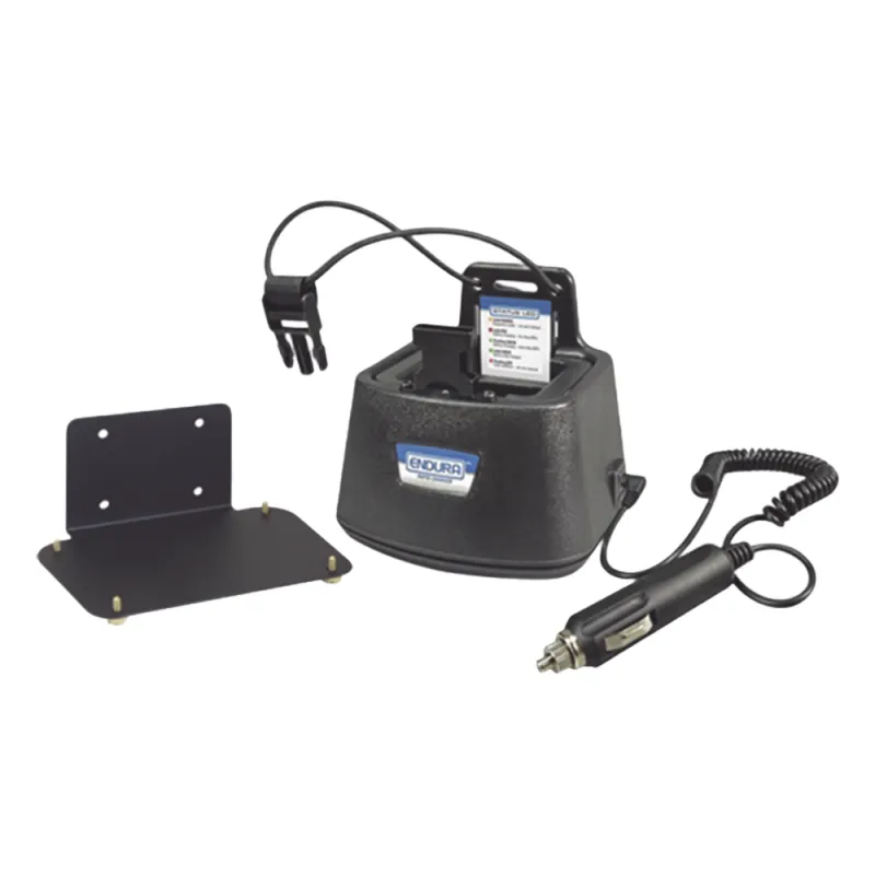 Cargador vehicular ENDURA para radios Kenwood,TK3230, PROTALK XLS.