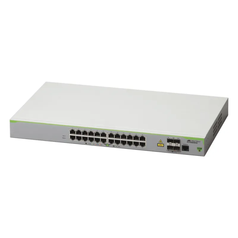 Switch Administrable CentreCOM FS980M, Capa 3 de 24 Puertos 10/100 Mbps + 4 SFP Gigabit