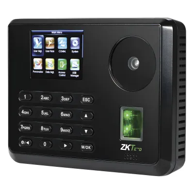 Terminal Biométrica de Palma y Huella / 600 Palmas 3,000 Huellas / Pantalla 2.8" / TCP/IP USB / 100,000 Eventos