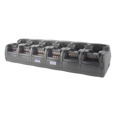 Multicargador 12 Cavidades para Baterías Li-Ion BP-265 / Compatible ICOM IC-F3003/4003