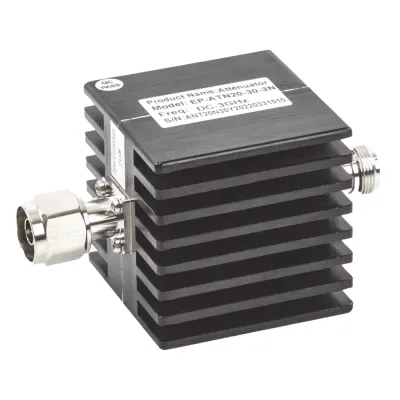 Atenuador en Línea de 30 dB / 20 Watt Máx. / CD-3 GHz / Interiores / N macho - N hembra.