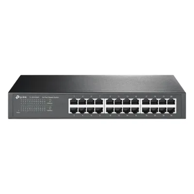 Switch Gigabit no administrable de 24 puertos 10/100/1000 Mbps para escritorio/rack