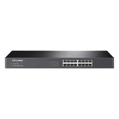 Switch Gigabit no administrable de 16 puertos 10/100/1000 Mbps para rack