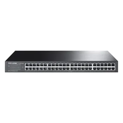 Switch no administrable de 48 puertos 10/100 Mbps para montaje en rack