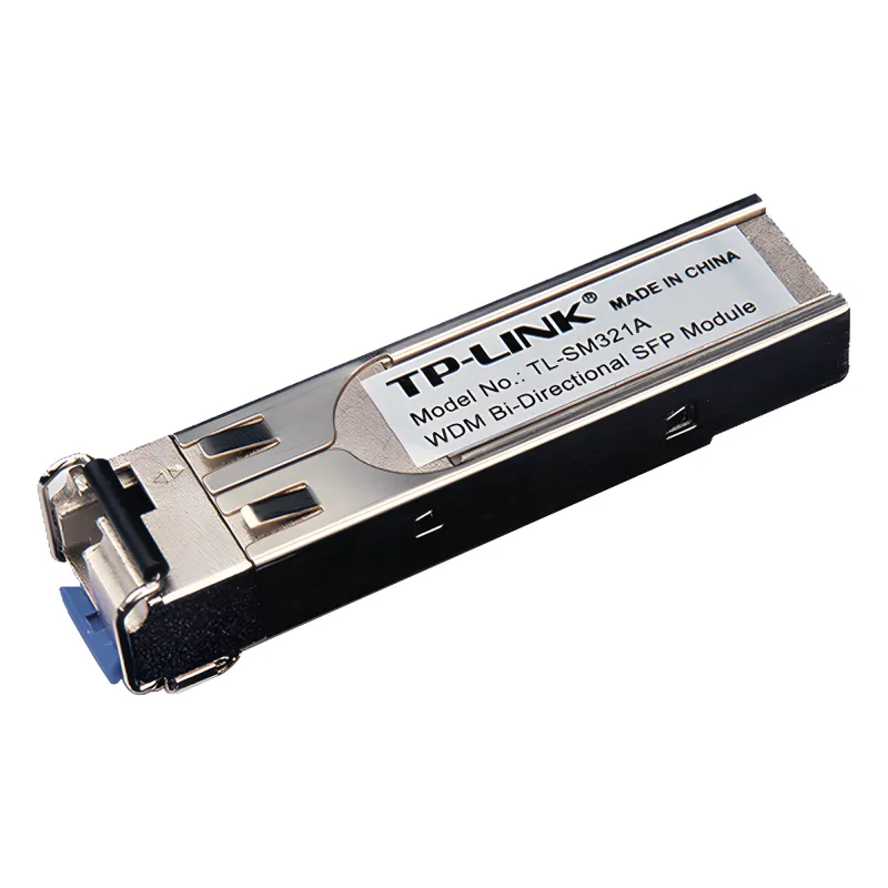 Transceptor mini-GBIC / SFP WDM Bi-Direccional / Monomodo 1GBase / Distancia 10 KM / Conector LC / (Necesita el modelo TL-SM321B para enlazar)