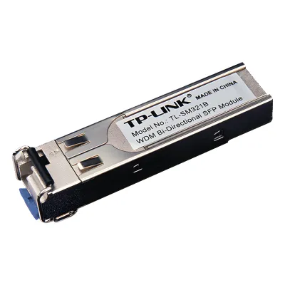 Transceptor mini-GBIC / SFP WDM Bi-Direccional / Monomodo 1GBase / Distancia 10 KM / Conector LC / (Necesita el modelo TL-SM321A para enlazar)