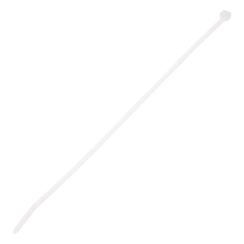Cincho de Nylon 6.6 Pan-Ty ®, Color Natural, 292 mm largo x 4.8mm ancho, sección transversal estándar, Paquete de 100 piezas