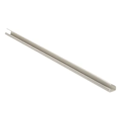 Canaleta LD5 de PVC rígido, con cinta adhesiva para instalación sin herramientas, 26 x 15 x 1828.8 mm, Color Blanco Mate