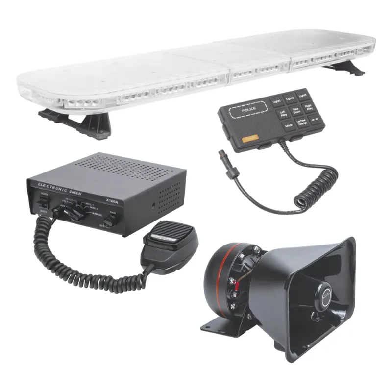 Kit básico para equipamiento de unidades de Seguridad Pública