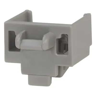 Kit de 10 Dispositivos para Bloquear Puertos Jack RJ45, Color Gris, Incluye Llave de Extracción