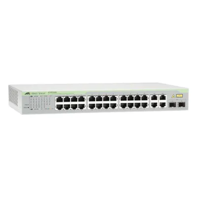 Switch WebSmart de 24 puertos 10/100 Mbps + 2 puertos 10/100/1000 Mbps + 2 SFP Gigabit Combo