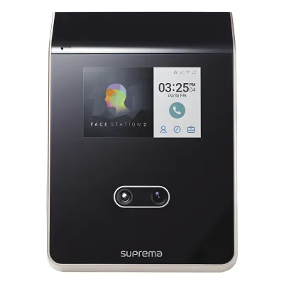 FaceStation 2 Lector Facial Bluetooth MultiClass SE Dual RFID (125KHZ EM HID PROX 13.56MHZ Mifare DesFire / EV1 FELICA ICLASS S) Compatible con BioStar2