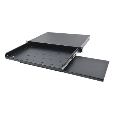 Charola Abatible para Teclado y Ratón con Rack de 19", 1UR
